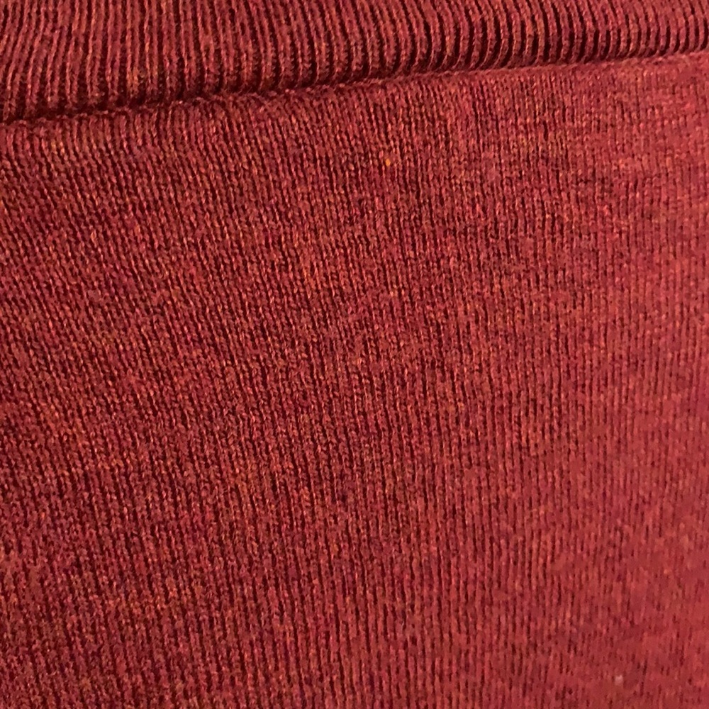 Loft solid red sweater - Picture 4 of 17